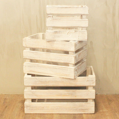 Wooden Storage Crates – Whitewash (Set of 3) - Image wooden-storage-crates--whitewash-set-of-3-rds-152