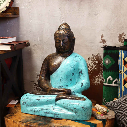 Medium Buddha Classic Turquoise & Stone - 0.5m - Image medium-buddha-classic-turquoise--stone--05m-gas-11
