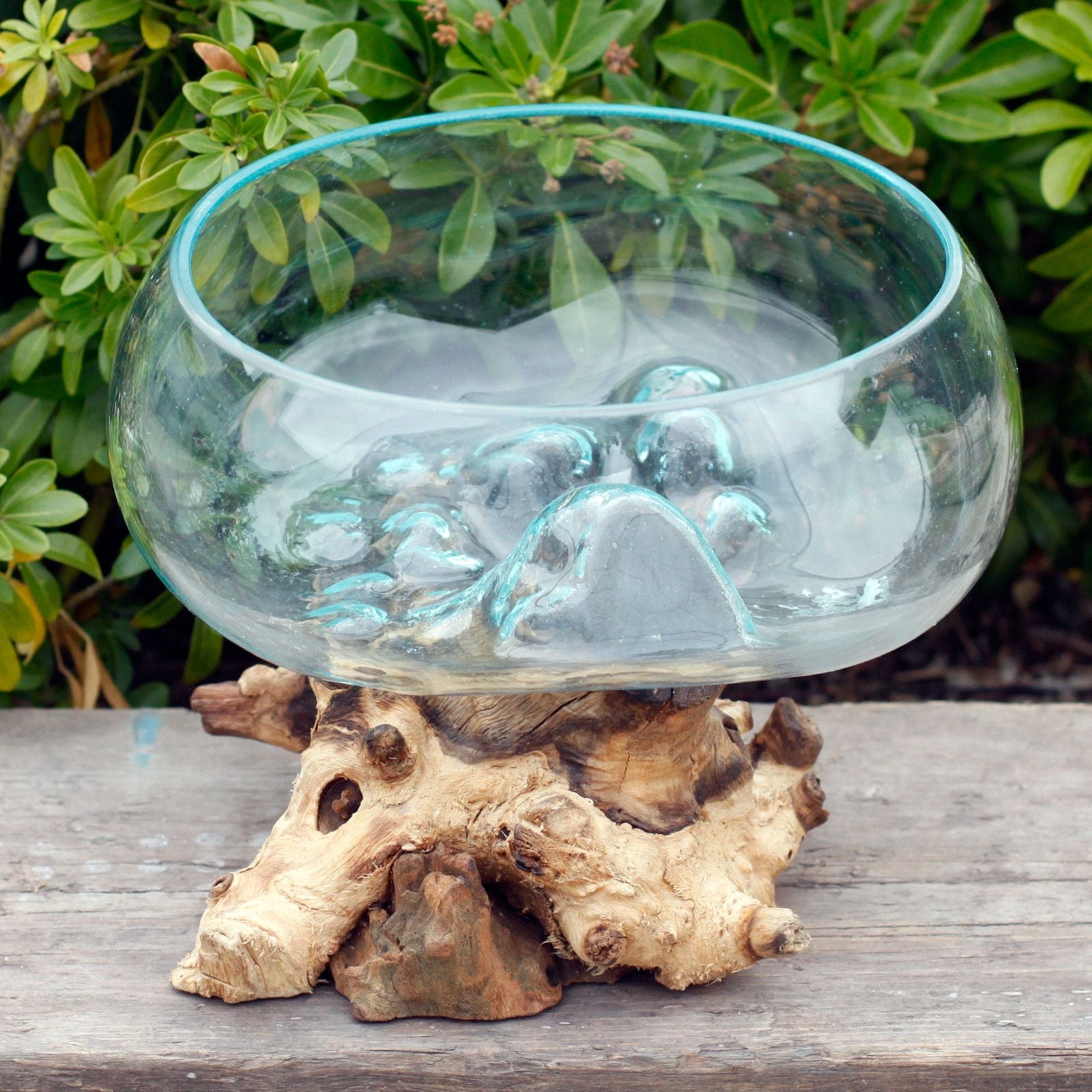 Molten Glass on Wood - Open Lrg Bowl - Image molten-glass-on-wood--open-lrg-bowl-mgw-06