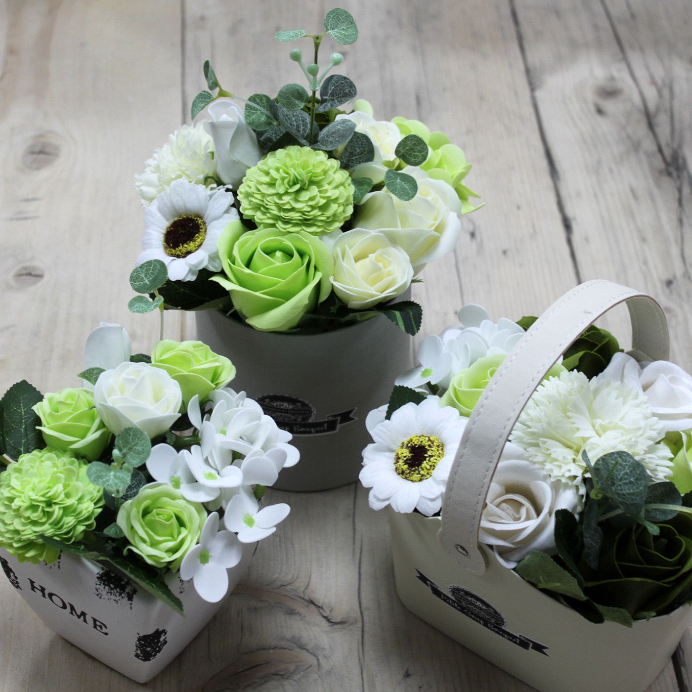 Bouquet Petite Basket - Pastel Green - Image bouquet-petite-basket--pastel-green-psfb-04