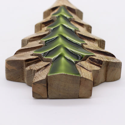 Lost in the Forrest - Small Tree in a Tree Wooden Decoration - 15x10cm - Image lost-in-the-forrest--small-tree-in-a-tree-wooden-decoration--15x10cm-lif-01
