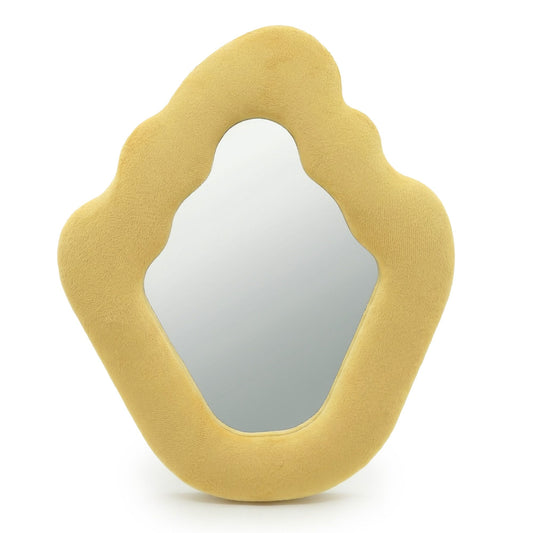 Soft Squiggly Mirror – Flame – Marigold (23x27.5x2.3cm) - Image soft-squiggly-mirror--flame--marigold-23x275x23cm-ssm-07