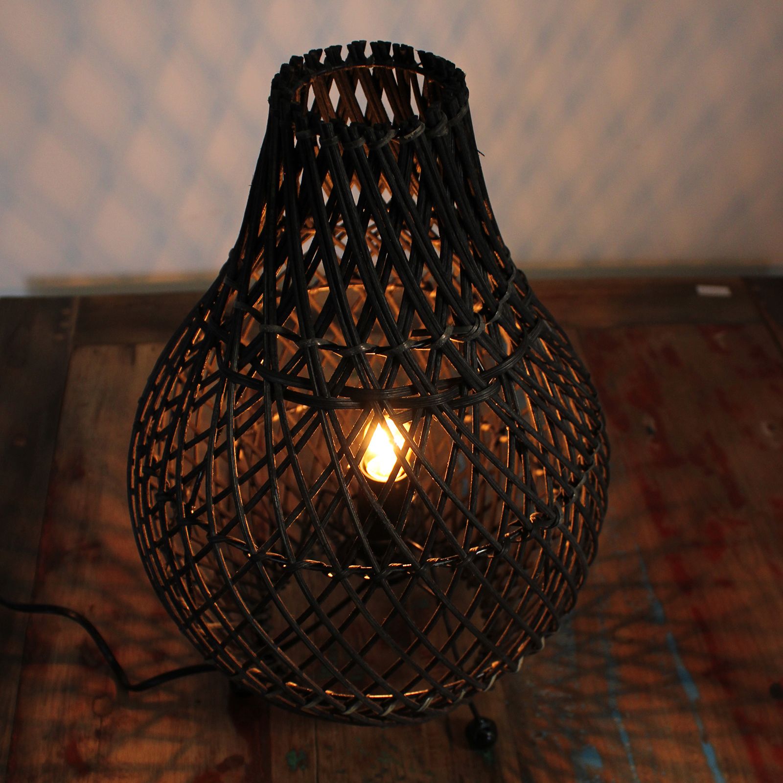 Rattan Table Lamps - Black - Image rattan-table-lamps--black-rtl-03