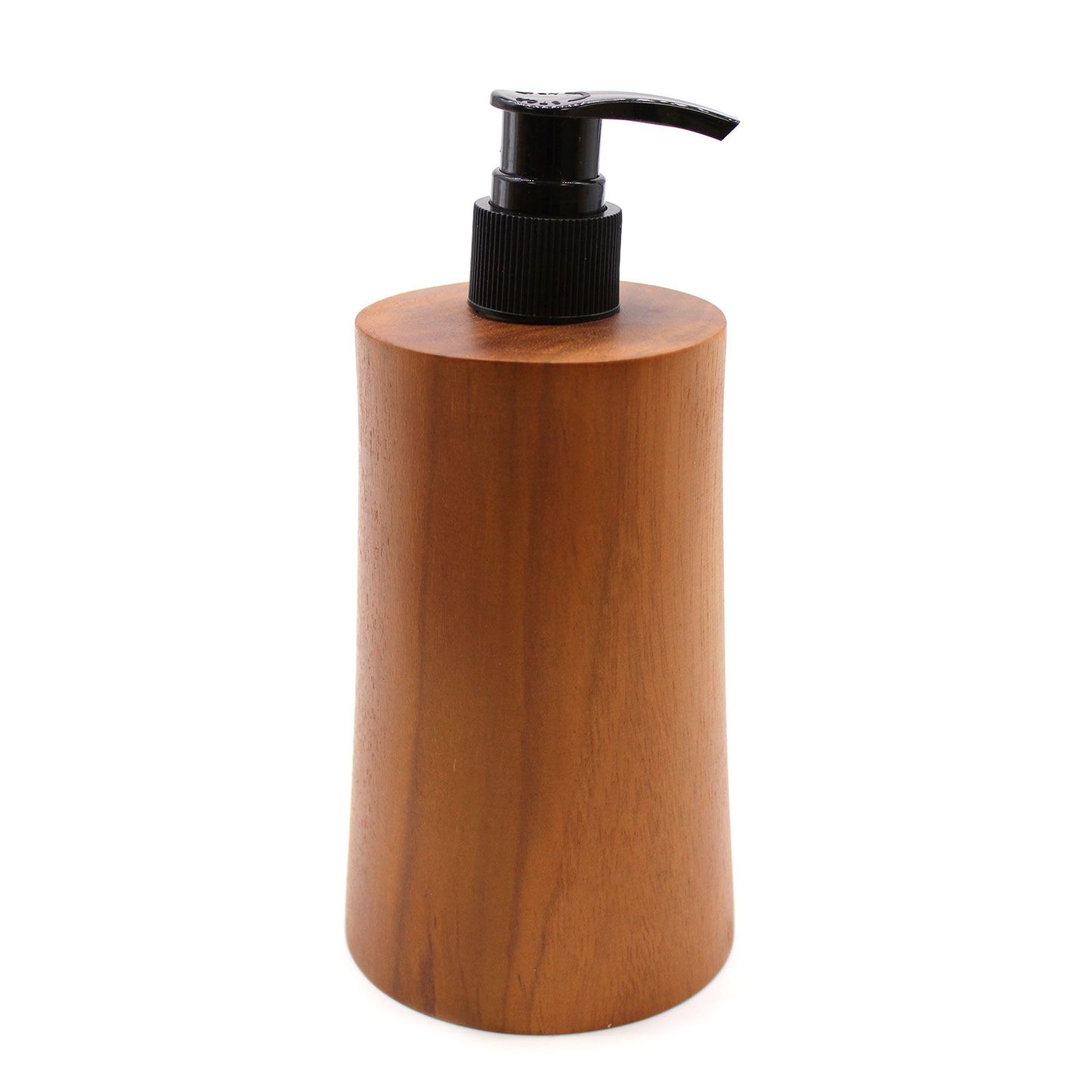 Natural Teakwood Soap Dispenser - Taper - Image natural-teakwood-soap-dispenser--taper-nsd-04