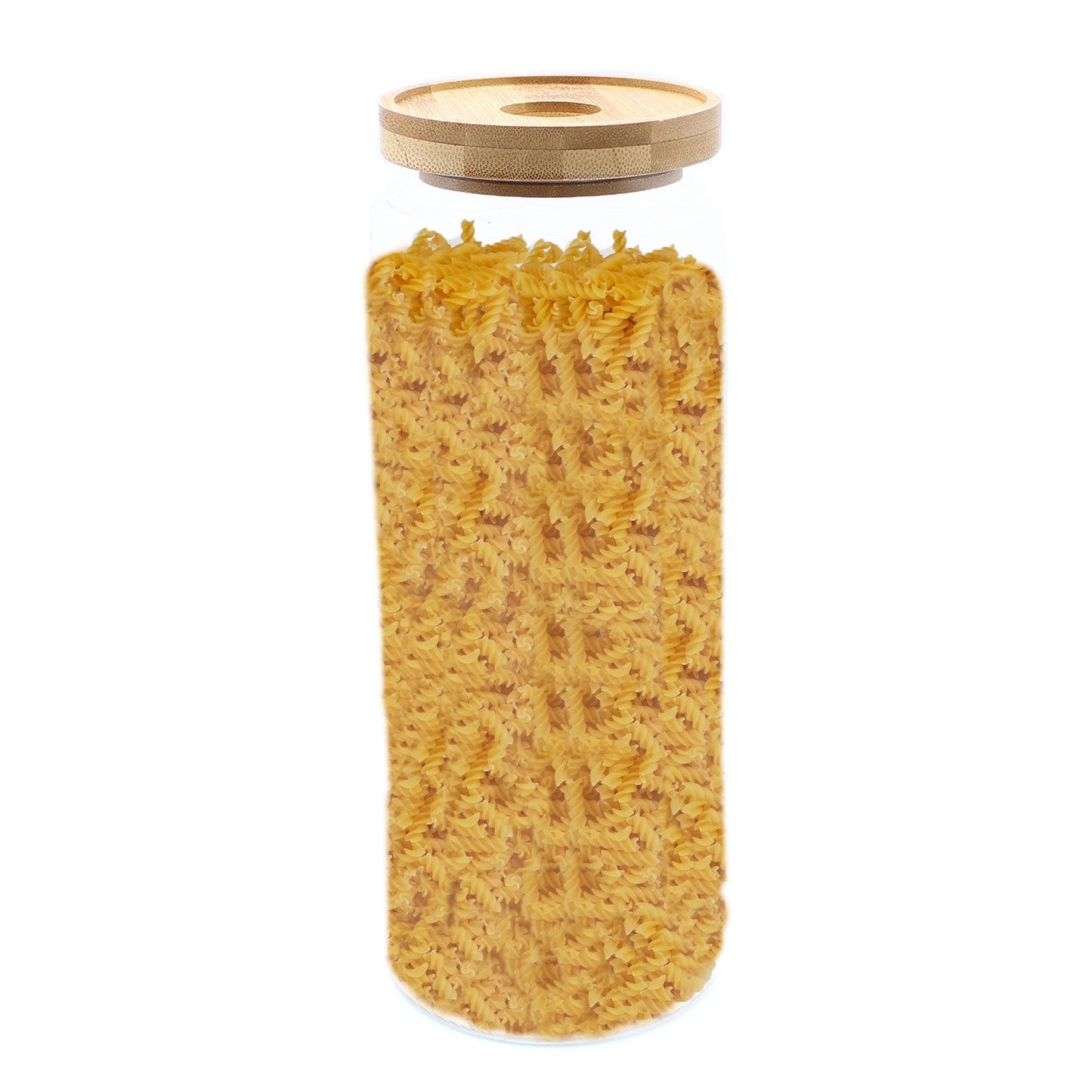 Cottage Bamboo Glass Jar - 20cm - Image cottage-bamboo-glass-jar--20cm-cgj-04