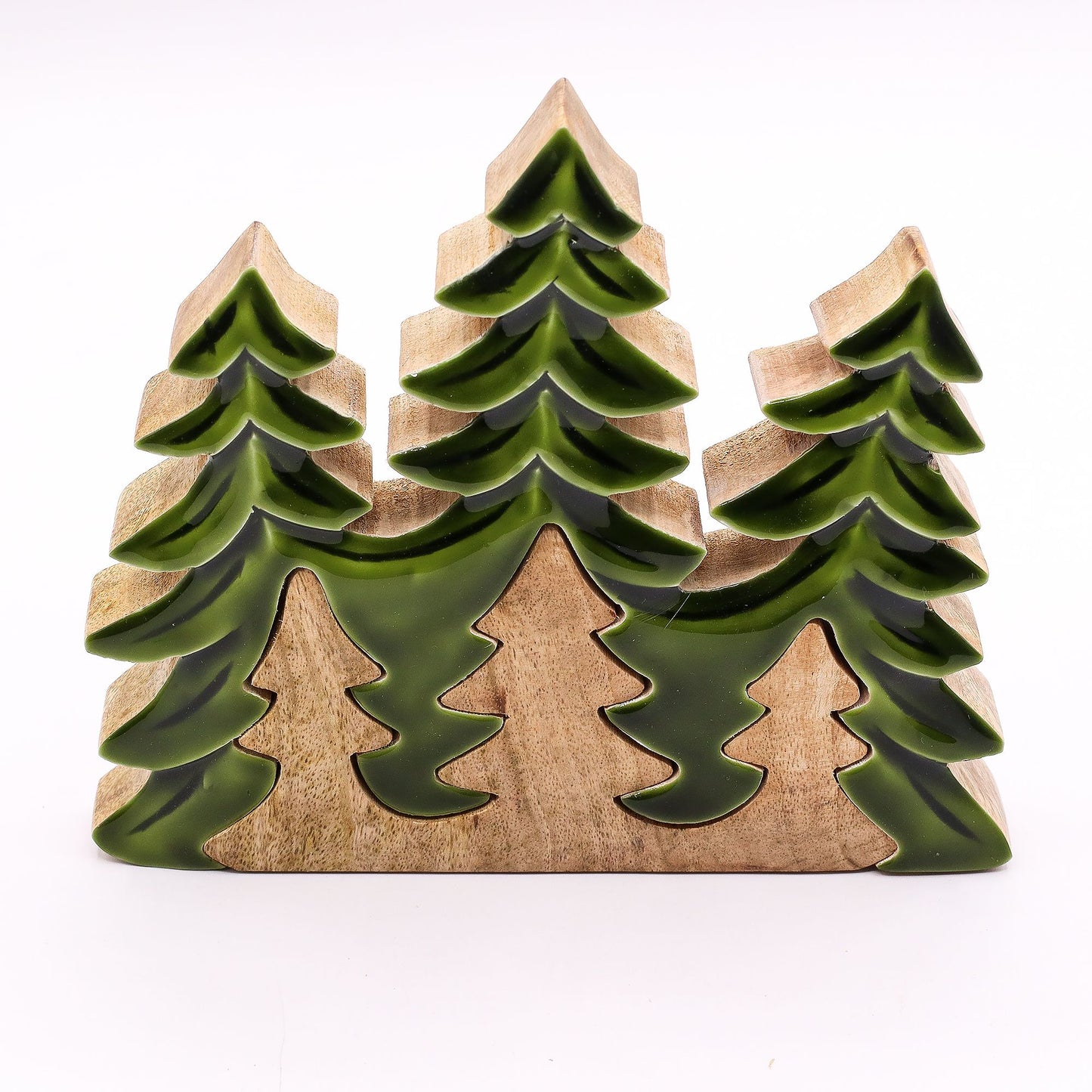 Lost in the Forrest - Three Trees 3D Wooden Decoration - 20x23cm - Image lost-in-the-forrest--three-trees-3d-wooden-decoration--20x23cm-lif-02