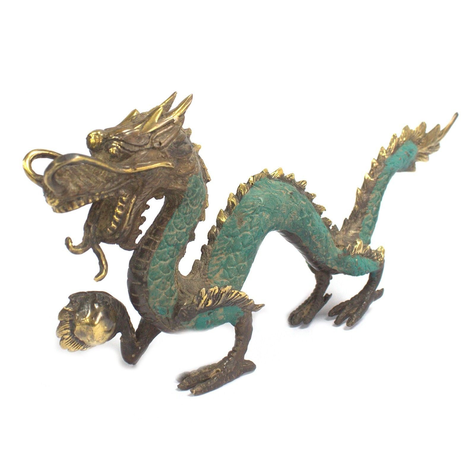 Fengshui - Med Dragon with Ball - 27cm - Image fengshui--med-dragon-with-ball--27cm-bff-06