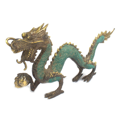 Fengshui - Med Dragon with Ball - 27cm - Image fengshui--med-dragon-with-ball--27cm-bff-06
