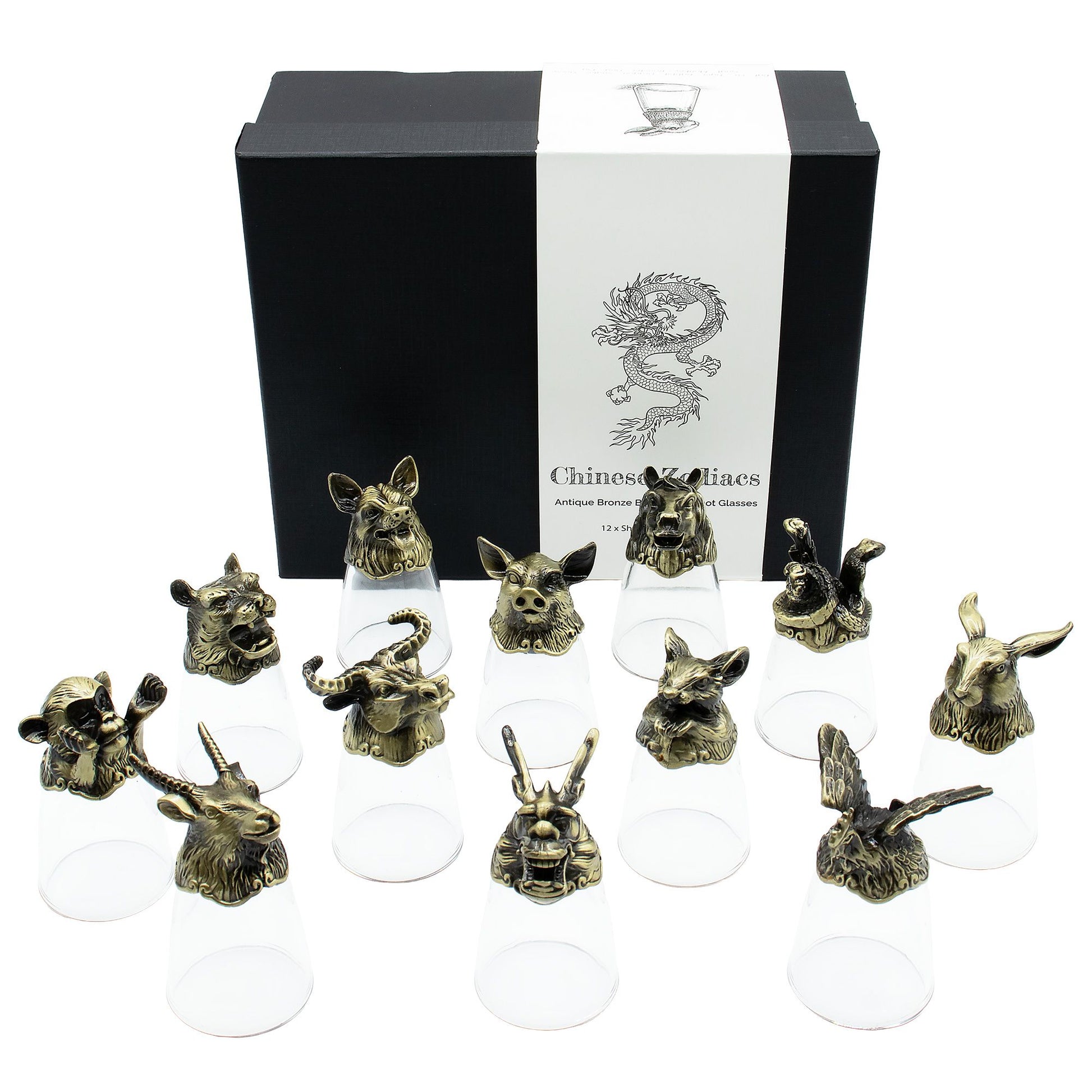 Gift Set of 12 Glasses (25ml) - Forest & Mystical Creatures - Image gift-set-of-12-glasses-25ml--forest--mystical-creatures-bbug-02
