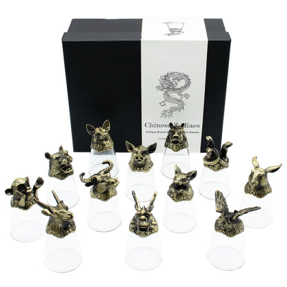 Gift Set of 12 Glasses (25ml) - Forest & Mystical Creatures - Image gift-set-of-12-glasses-25ml--forest--mystical-creatures-bbug-02