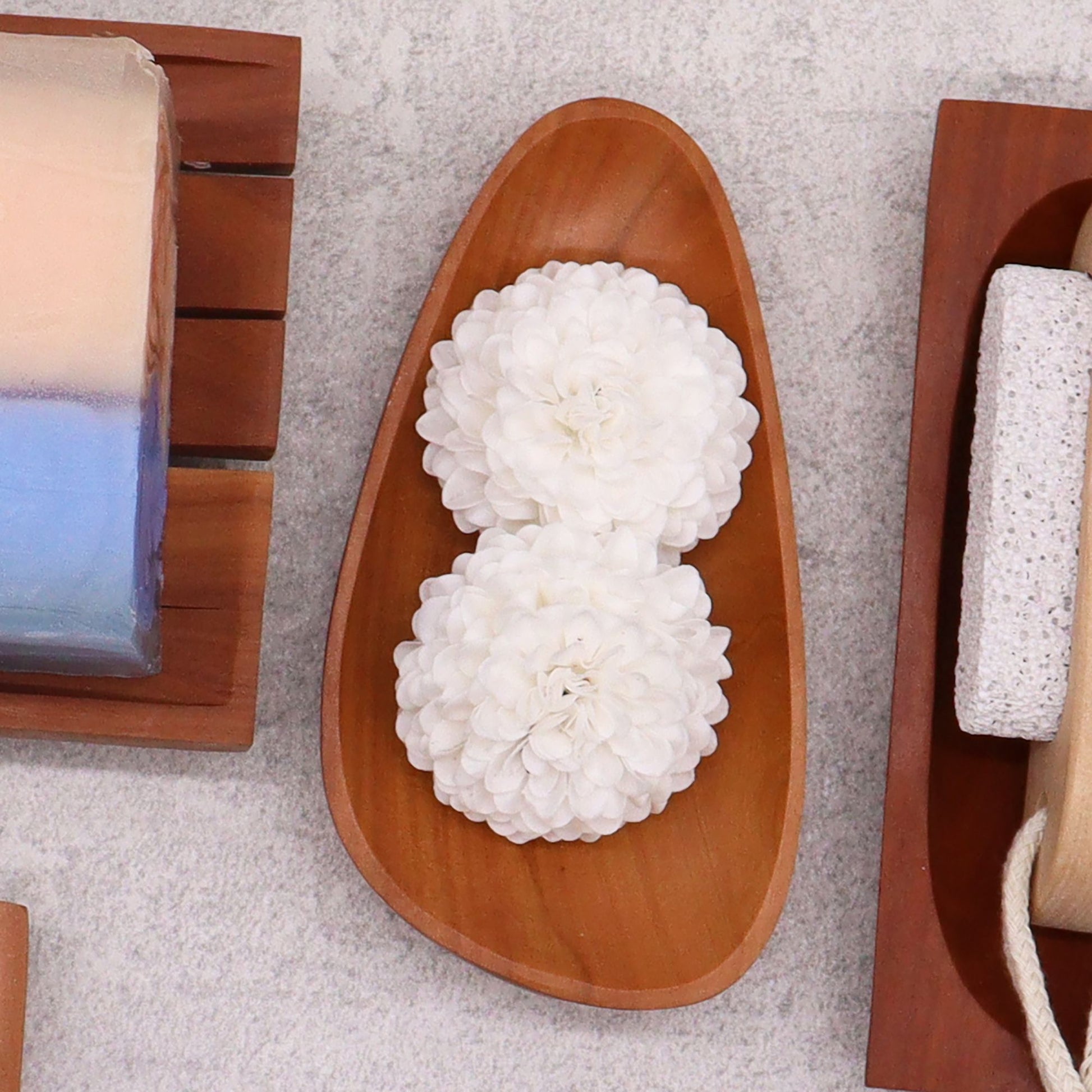 Classic Mahogany Soap Dishes - Image classic-mahogany-soap-dishes-msd-05