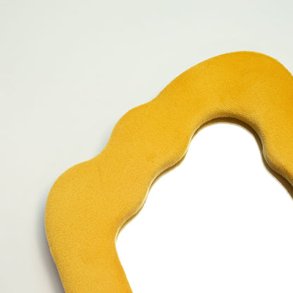 Soft Squiggly Mirror – Flame – Marigold (23x27.5x2.3cm) - Image soft-squiggly-mirror--flame--marigold-23x275x23cm-ssm-07