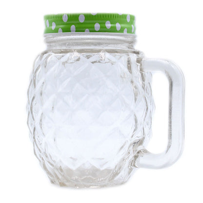 Funky Mason Jar - Pinnapple - Clear - Image funky-mason-jar--pinnapple--clear-fmj-01