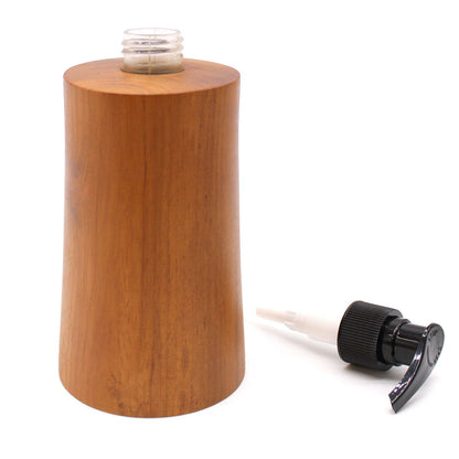 Natural Teakwood Soap Dispenser - Taper - Image natural-teakwood-soap-dispenser--taper-nsd-04