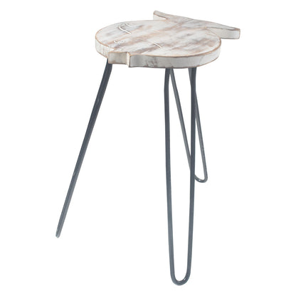 Albasia Wood Fish Stand - Whitewash - Image albasia-wood-fish-stand--whitewash-hps-05