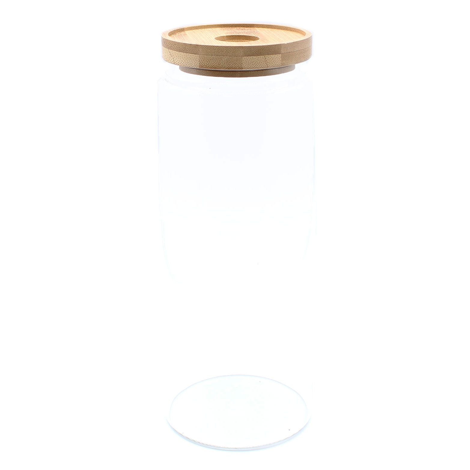 Cottage Bamboo Glass Jar - 25cm - Image cottage-bamboo-glass-jar--25cm-cgj-05