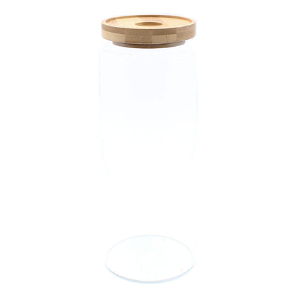 Cottage Bamboo Glass Jar - 25cm - Image cottage-bamboo-glass-jar--25cm-cgj-05
