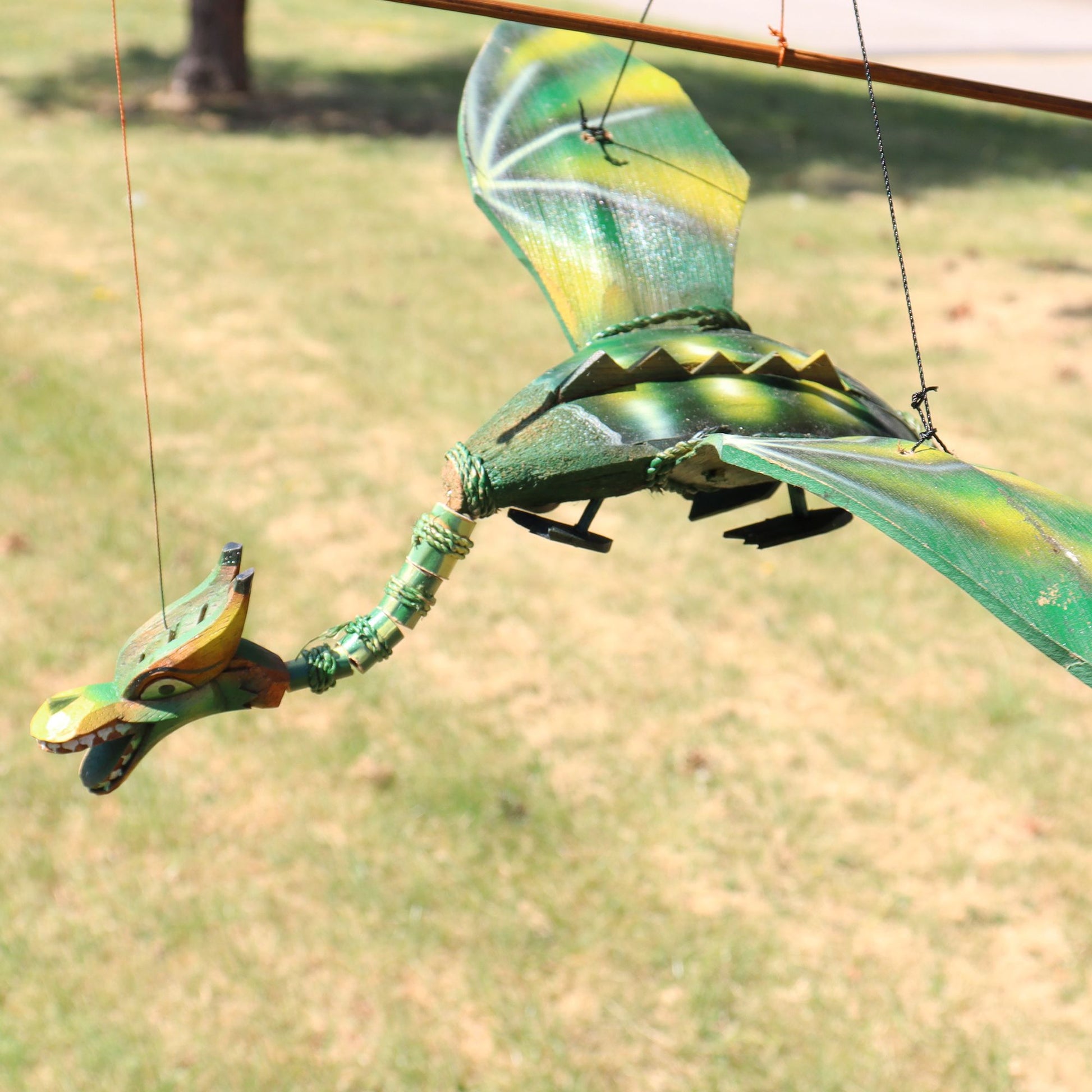 Green Coconut Dragon Mobile 37cm - Image green-coconut-dragon-mobile-37cm-cocod-02