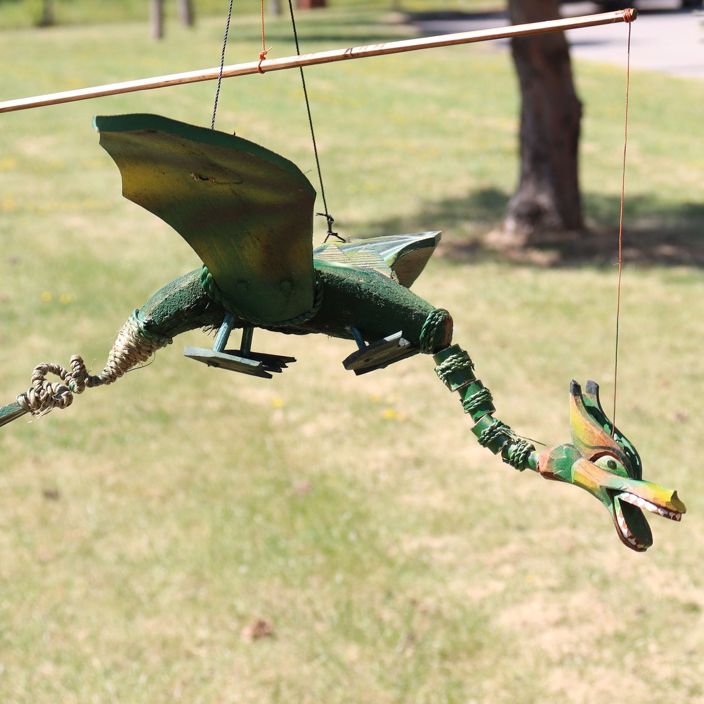 Green Coconut Dragon Mobile 37cm - Image green-coconut-dragon-mobile-37cm-cocod-02