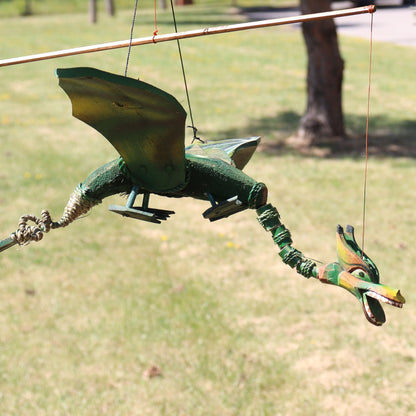 Green Coconut Dragon Mobile 37cm - Image green-coconut-dragon-mobile-37cm-cocod-02