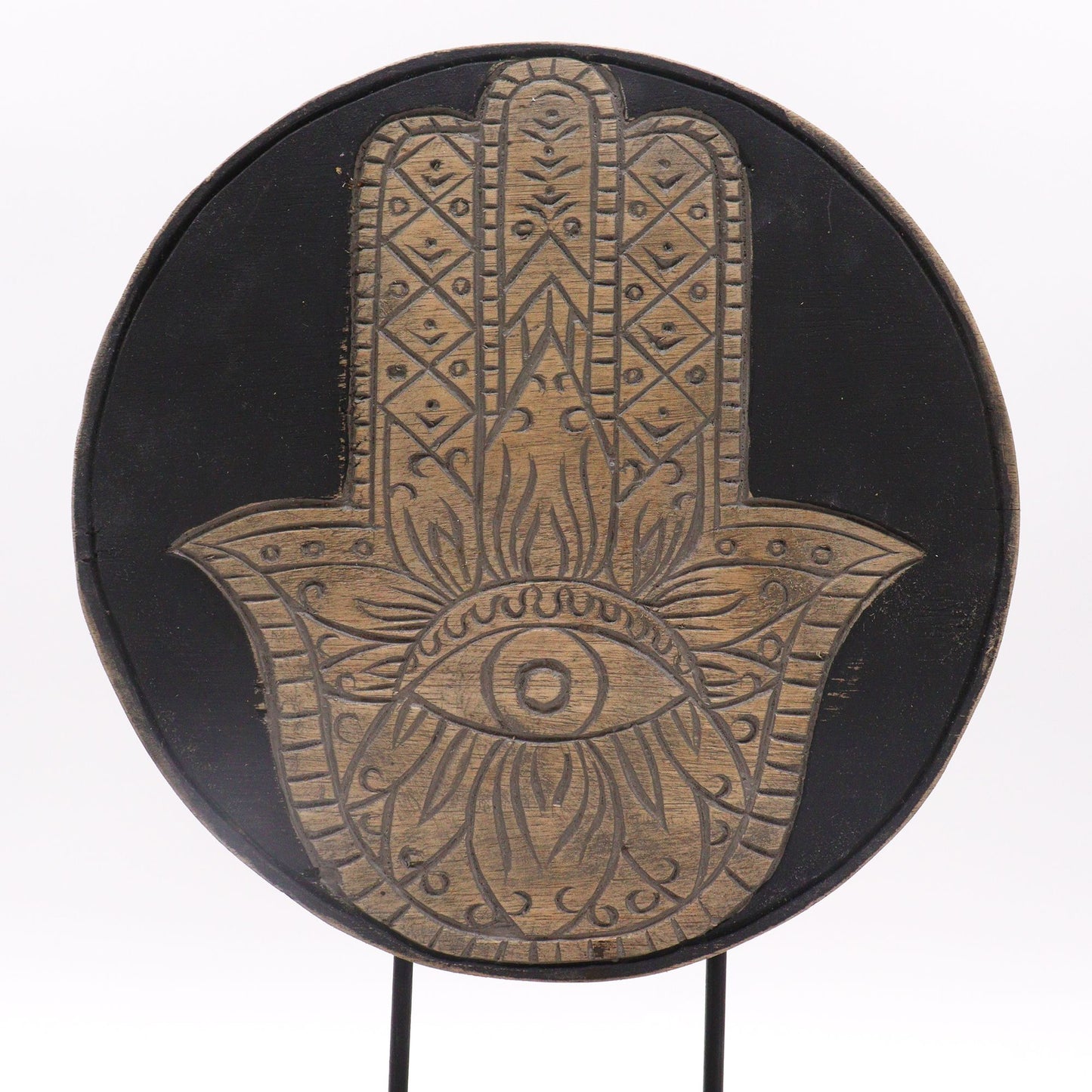 Buddha Feng Shui Set - Hamsa - Grey - Image buddha-feng-shui-set--hamsa--grey-bfss-01