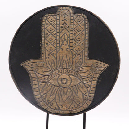 Buddha Feng Shui Set - Hamsa - Grey - Image buddha-feng-shui-set--hamsa--grey-bfss-01