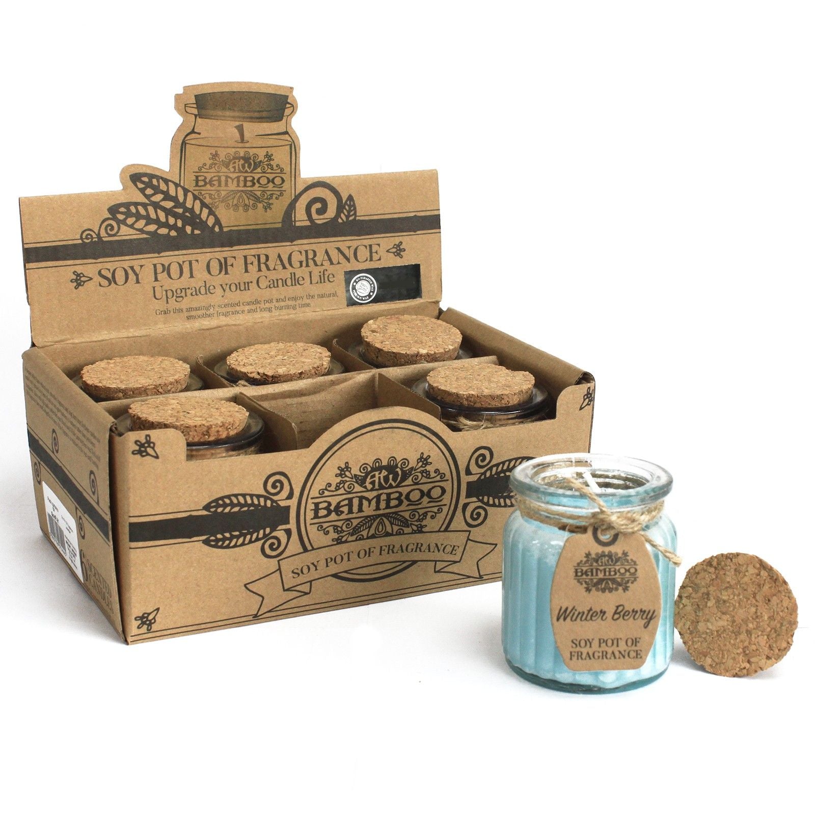 Winter Berry Soy Pot of Fragrance Candles - Image winter-berry-soy-pot-of-fragrance-candles-soyp-05