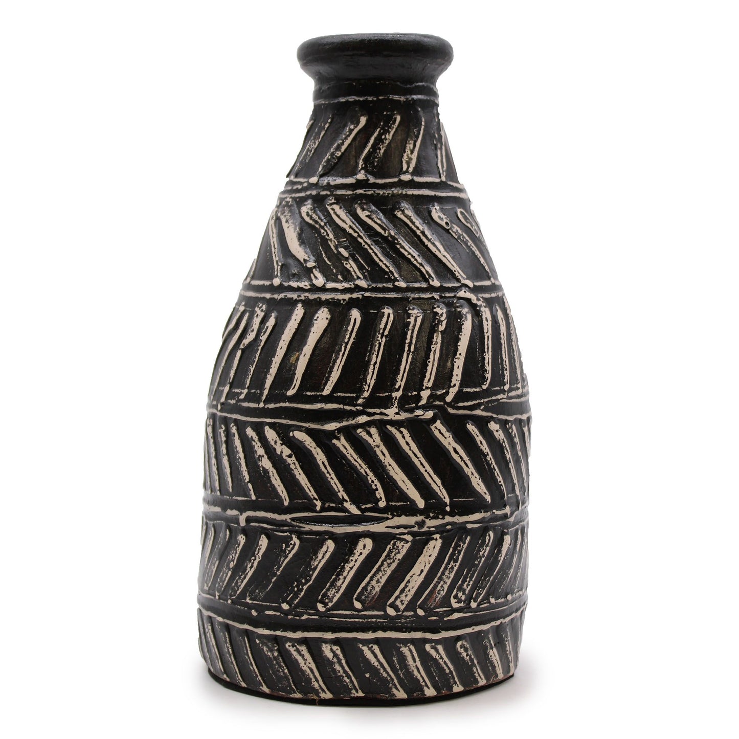 Greek Taper Vase - Chocolate - Image greek-taper-vase--chocolate-bcv-04