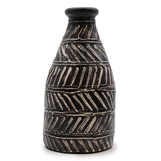 Greek Taper Vase - Chocolate - Image greek-taper-vase--chocolate-bcv-04