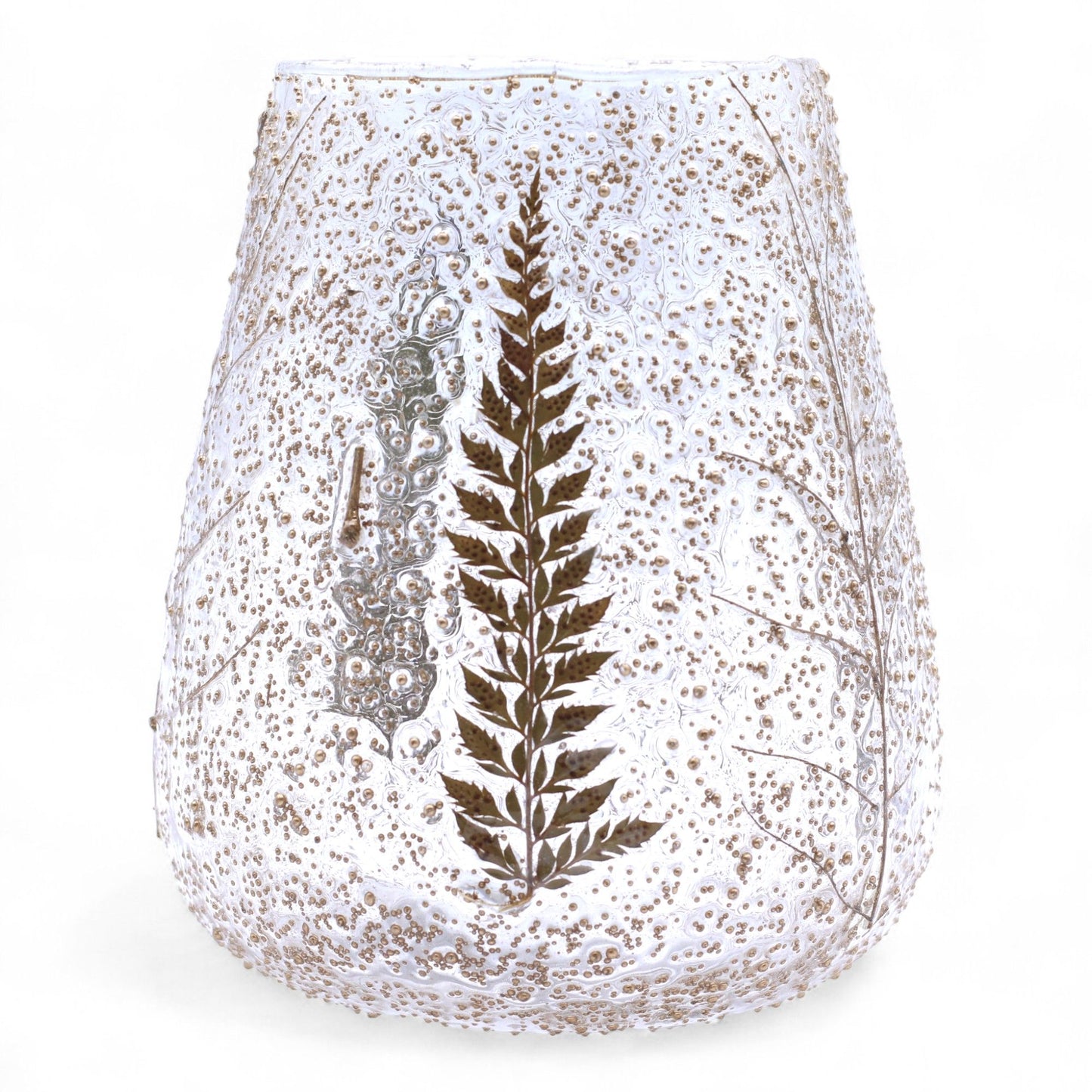 Natural Floral Glass - Large Bowl Candle Holder - Pino - (15x12cm) - Image natural-floral-glass--large-bowl-candle-holder--pino--15x12cm-nfg-11
