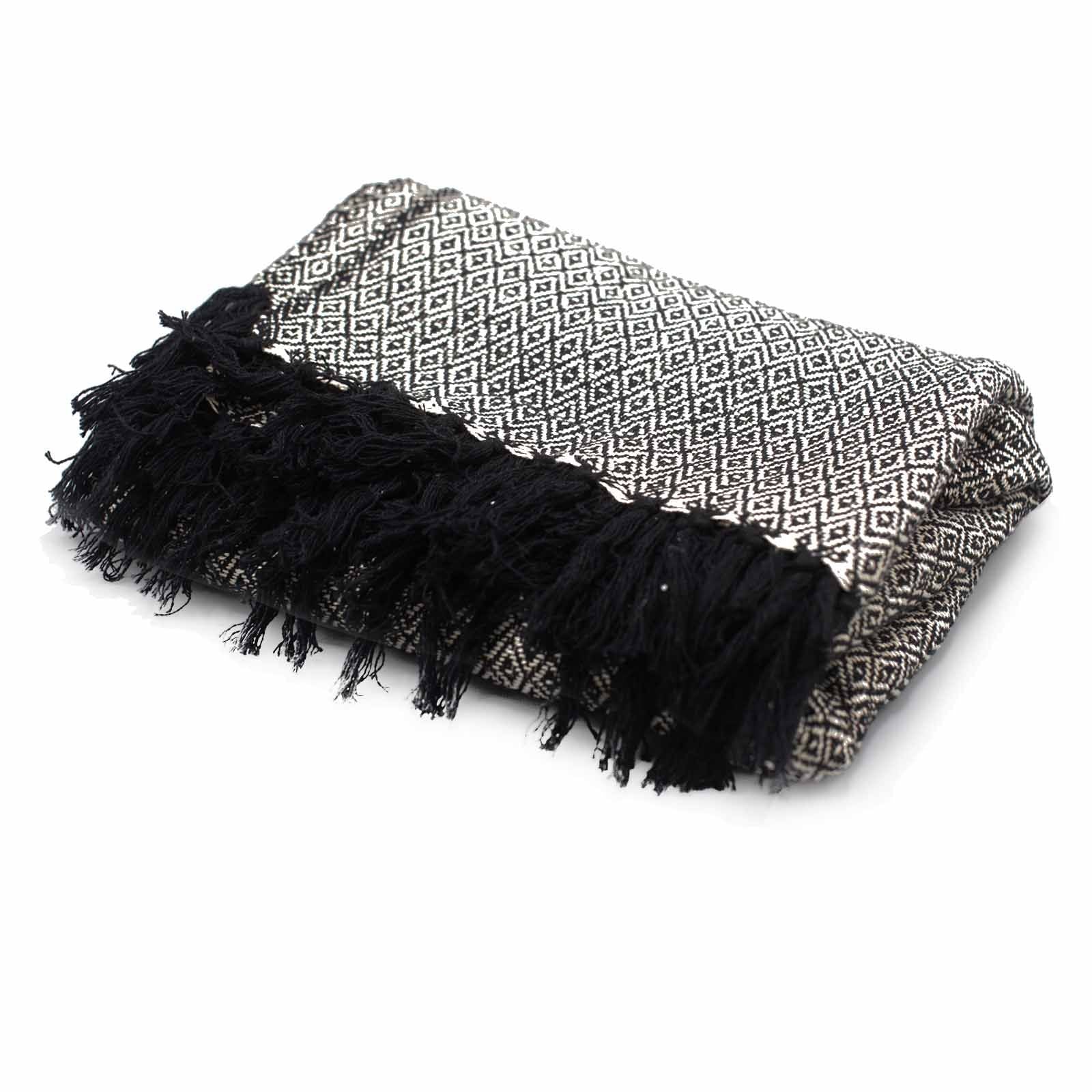 Boho Comfort Throws - Charcoal - Image boho-comfort-throws--charcoal-bohot-05