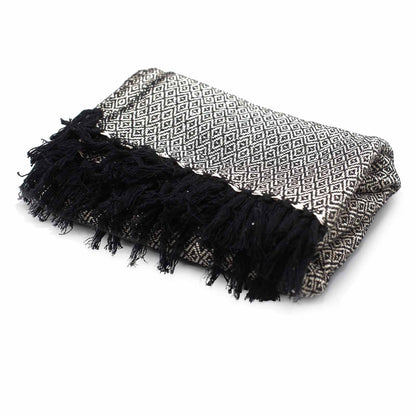 Boho Comfort Throws - Charcoal - Image boho-comfort-throws--charcoal-bohot-05