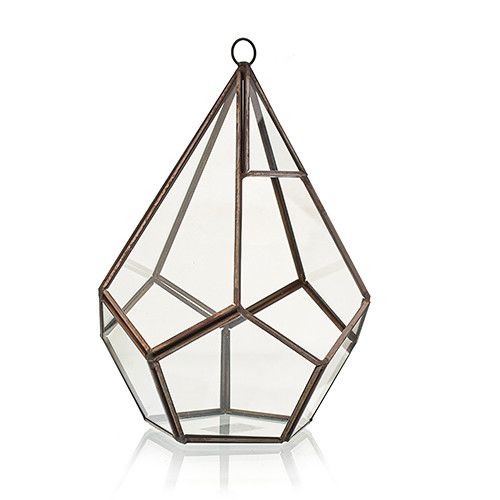 Glass Terrarium - Large Pentagon - Image glass-terrarium--large-pentagon-gter-02