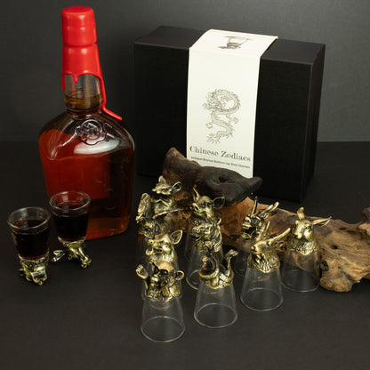 Gift Set of 12 Glasses (25ml) - Forest & Mystical Creatures - Image gift-set-of-12-glasses-25ml--forest--mystical-creatures-bbug-02