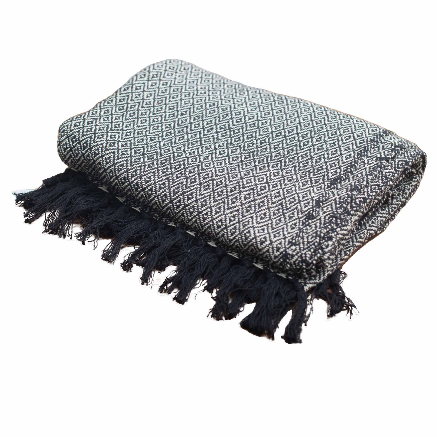 Boho Comfort Throws - Charcoal - Image boho-comfort-throws--charcoal-bohot-05