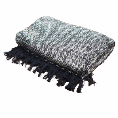 Boho Comfort Throws - Charcoal - Image boho-comfort-throws--charcoal-bohot-05