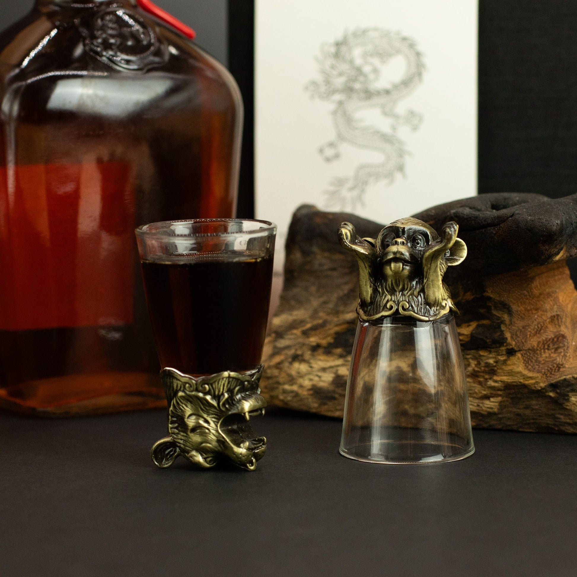 Gift Set of 12 Glasses (25ml) - Forest & Mystical Creatures - Image gift-set-of-12-glasses-25ml--forest--mystical-creatures-bbug-02