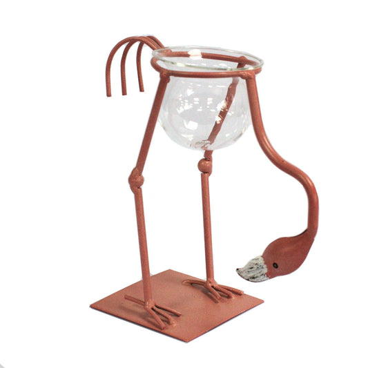 Hydroponic Home Décor - Pink Metal Flamingo Des 3 - Image hydroponic-home-dcor--pink-metal-flamingo-des-3-hhd-15