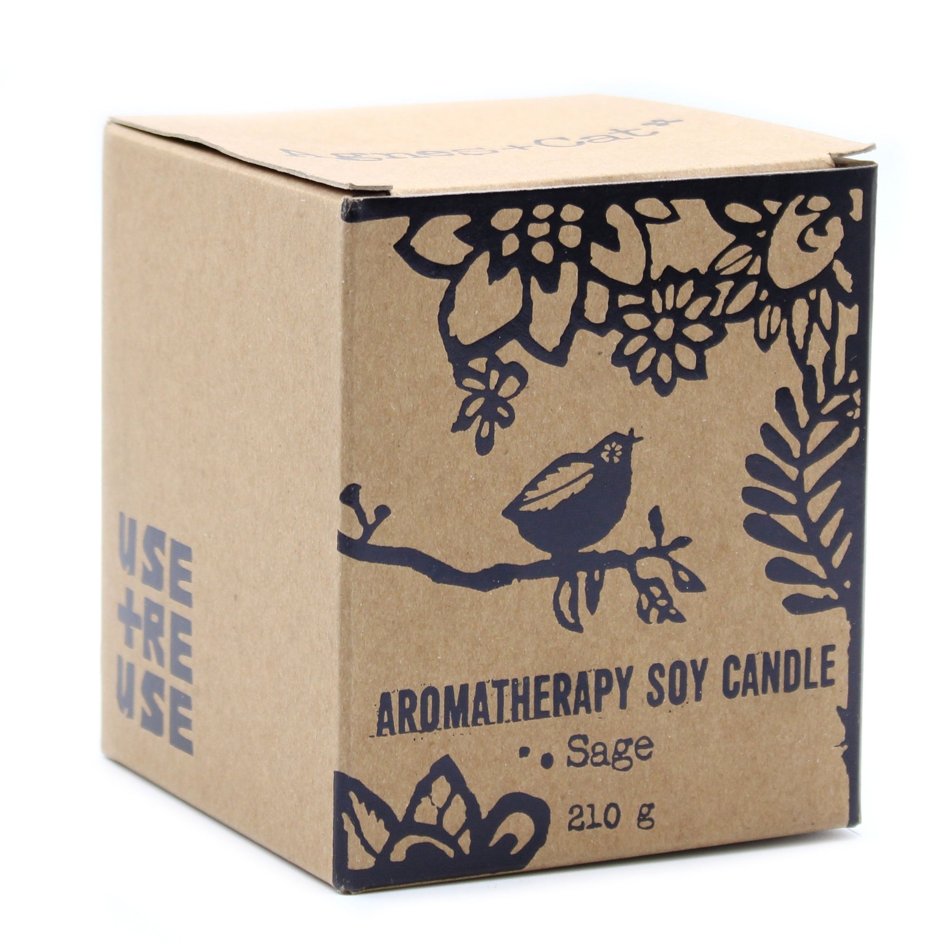 Agnes + Cat Herb Garden Candles - Sage - Image agnes--cat-herb-garden-candles--sage-achc-05