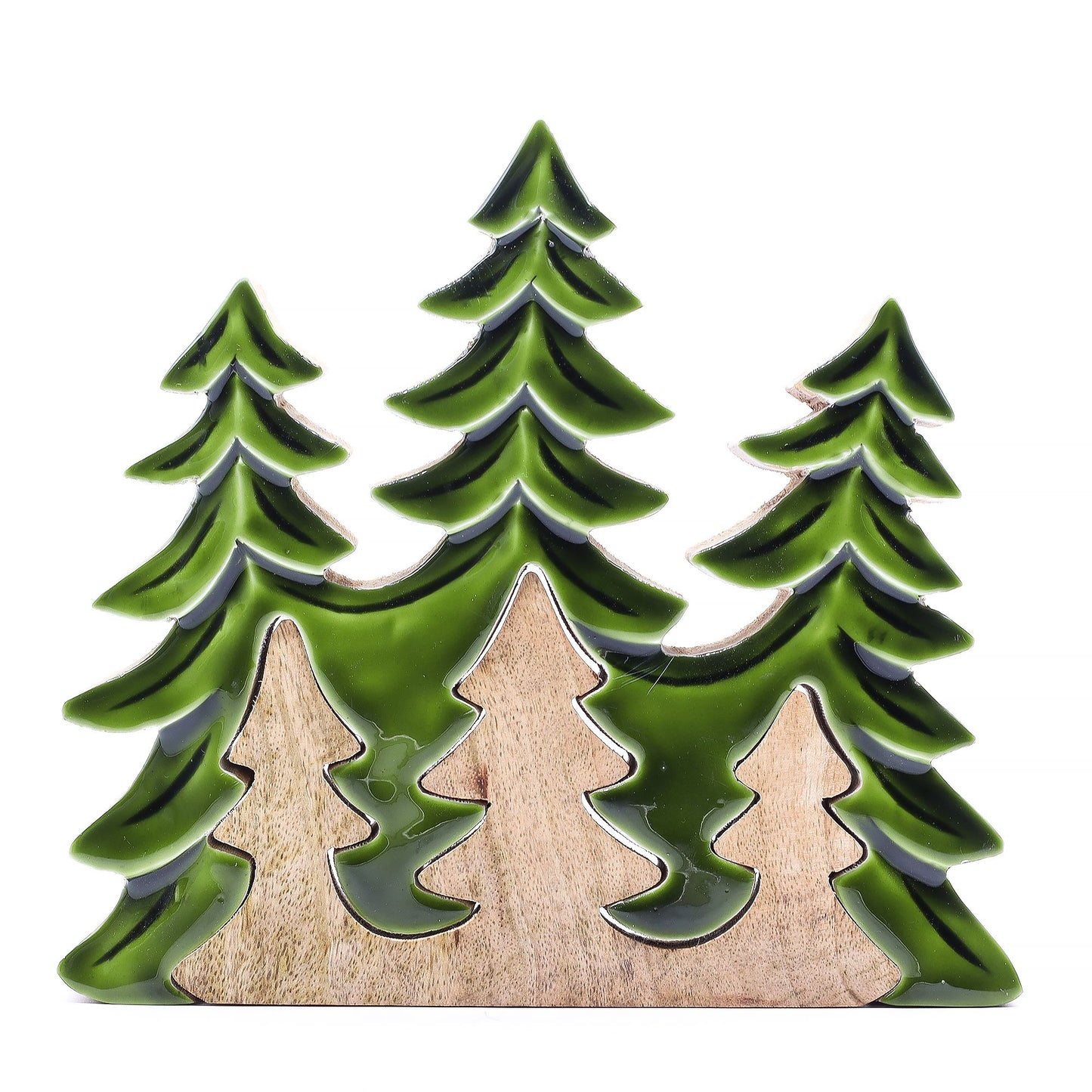 Lost in the Forrest - Three Trees 3D Wooden Decoration - 20x23cm - Image lost-in-the-forrest--three-trees-3d-wooden-decoration--20x23cm-lif-02