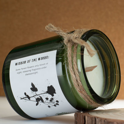 Greenman Woodwick Soy Candle - Midnight Rose - Image greenman-woodwick-soy-candle--midnight-rose-wsoyc-04