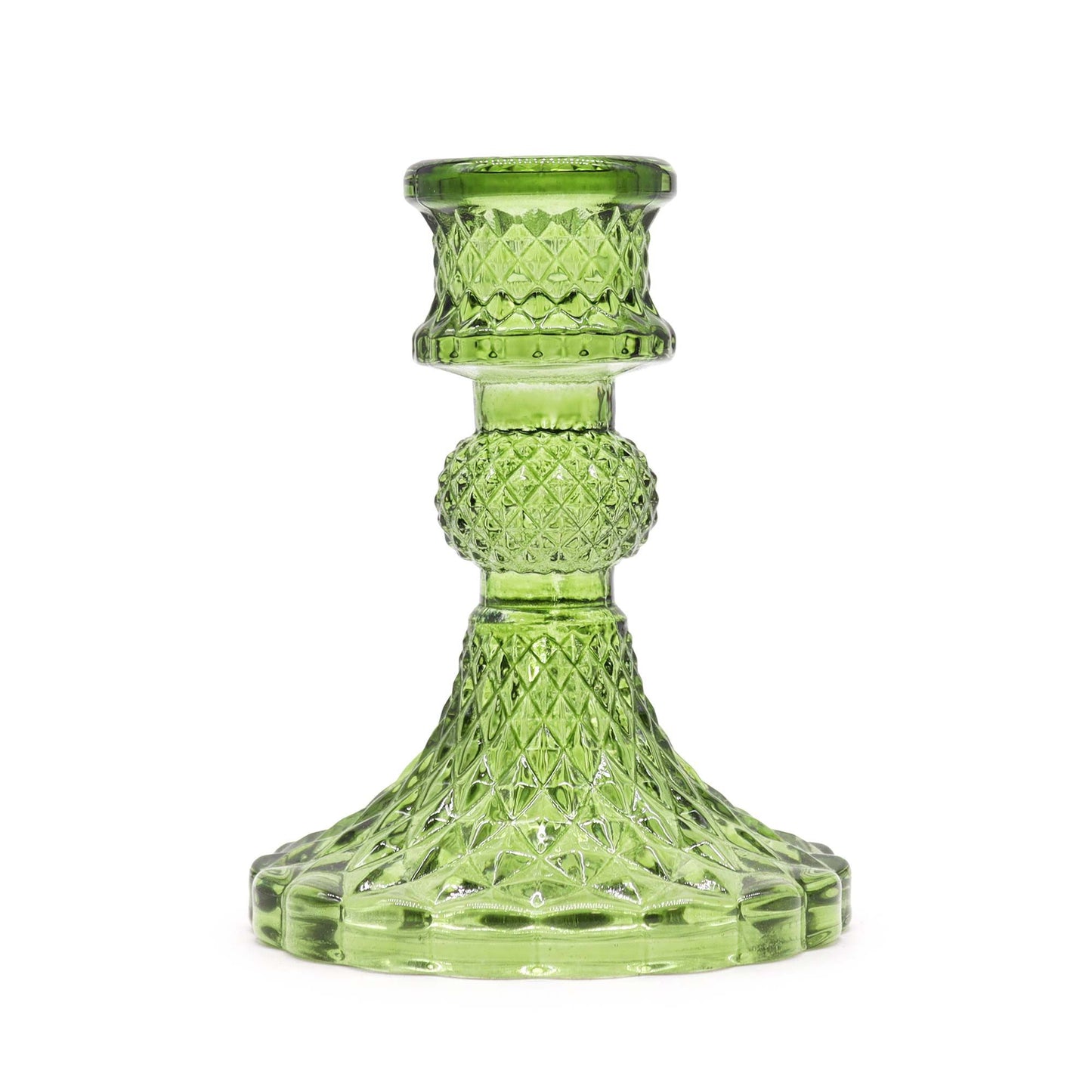 Vintage Dinner Candle Holder - Garden Jade - Image vintage-dinner-candle-holder--garden-jade-gchd-05