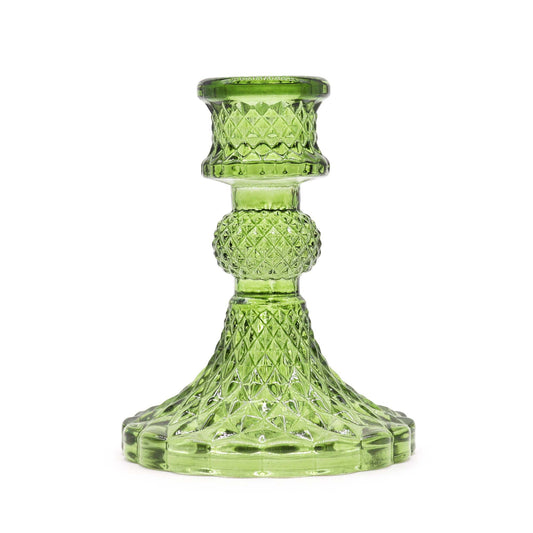 Vintage Dinner Candle Holder - Garden Jade - Image vintage-dinner-candle-holder--garden-jade-gchd-05