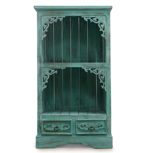 Albasia Bathroom Cabinet - Turquoise wash - Image albasia-bathroom-cabinet--turquoise-wash-bcab-05