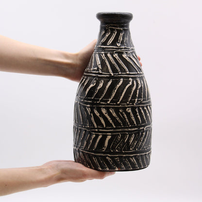 Greek Taper Vase - Chocolate - Image greek-taper-vase--chocolate-bcv-04