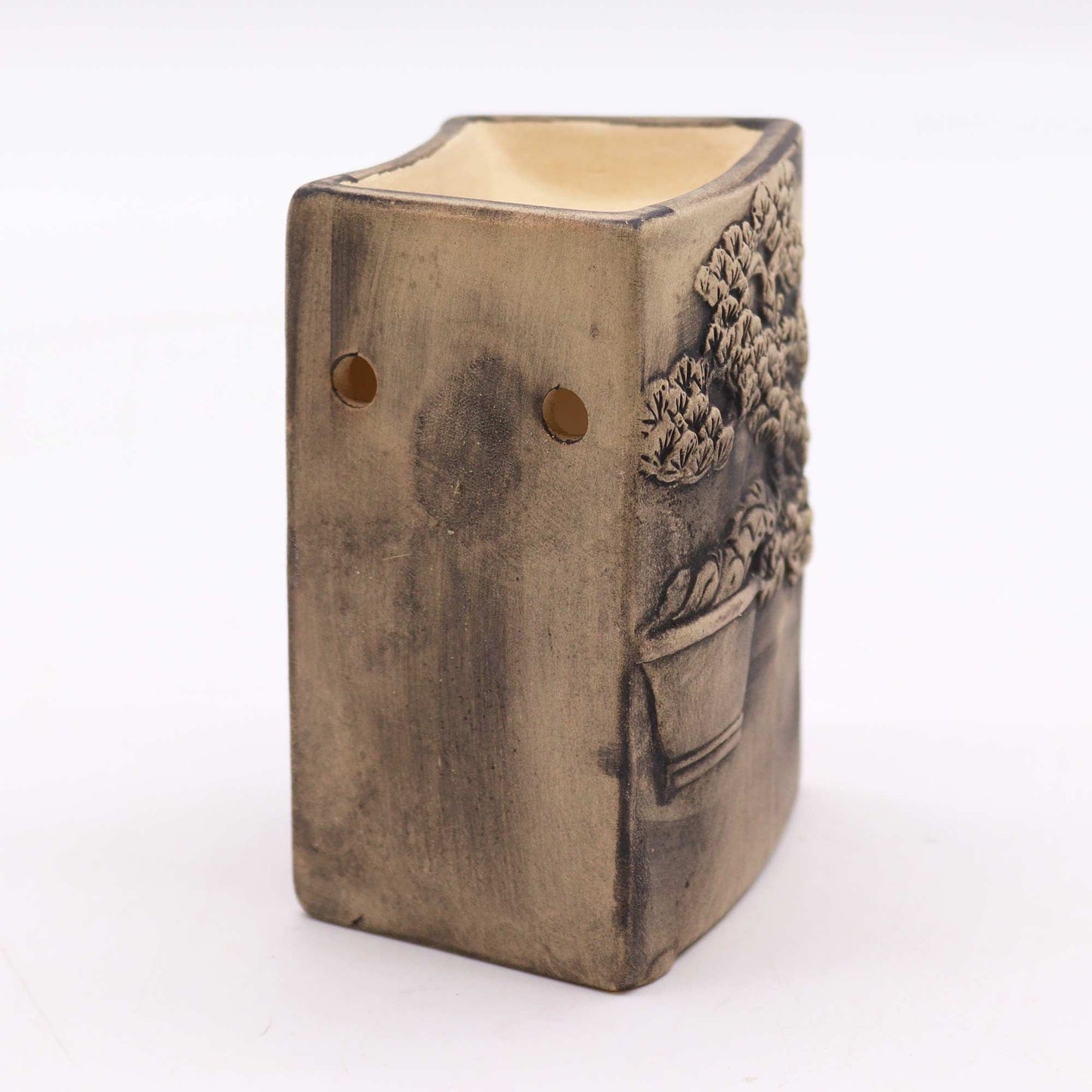 Hand Painted Bonsai Burner - Slate - Image hand-painted-bonsai-burner--slate-cdes-22