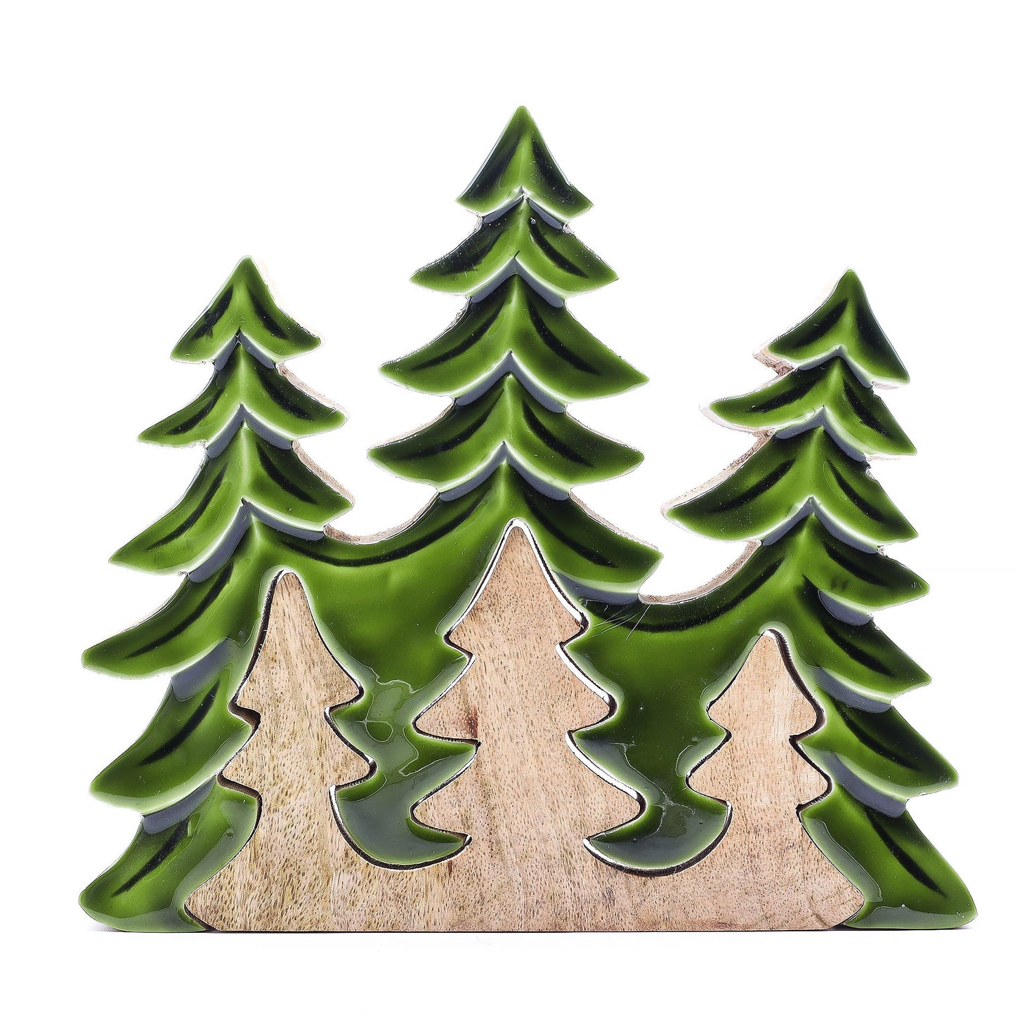 Lost in the Forrest - Three Trees 3D Wooden Decoration - 20x23cm - Image lost-in-the-forrest--three-trees-3d-wooden-decoration--20x23cm-lif-02