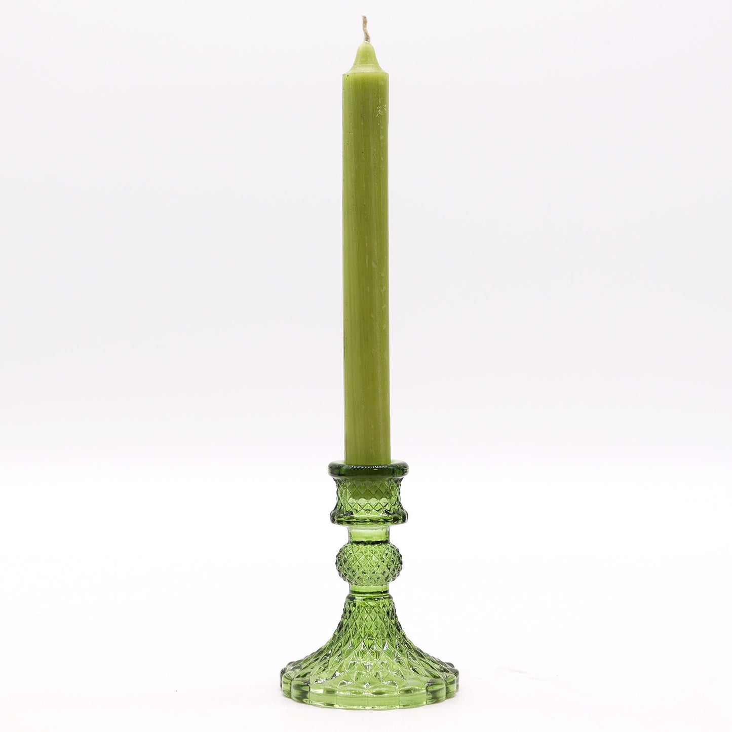 Vintage Dinner Candle Holder - Garden Jade - Image vintage-dinner-candle-holder--garden-jade-gchd-05