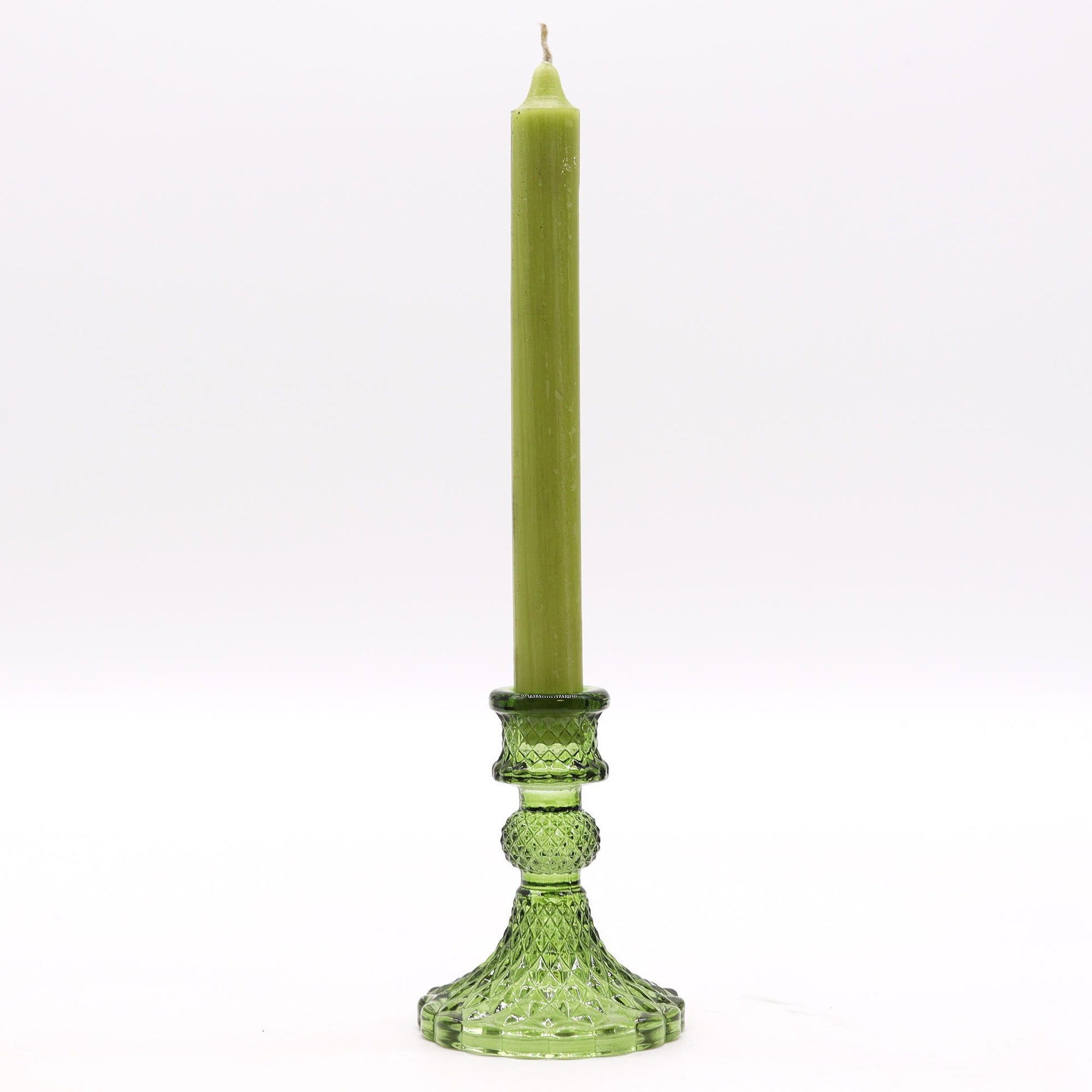 Vintage Dinner Candle Holder - Garden Jade - Image vintage-dinner-candle-holder--garden-jade-gchd-05
