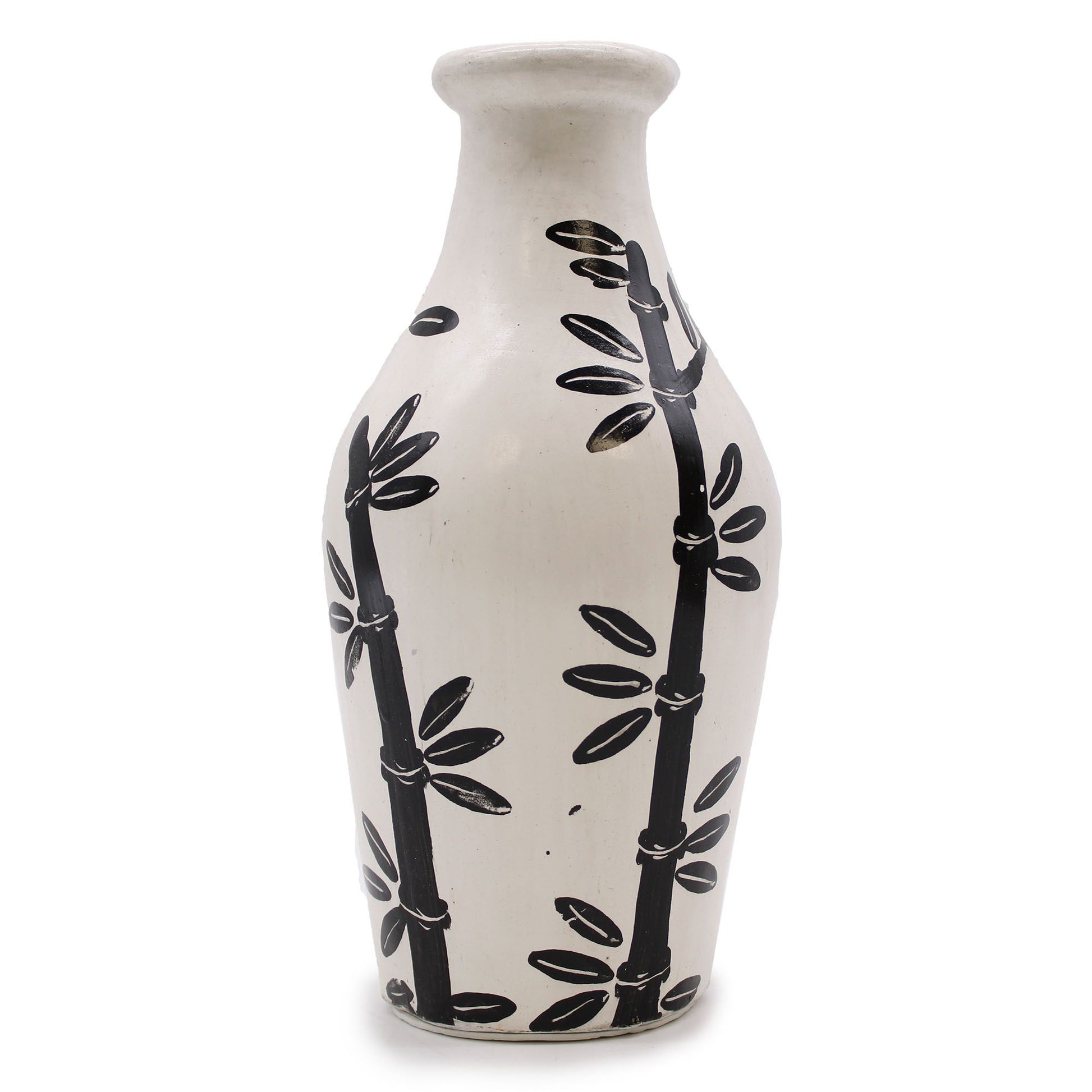Bamboo Motif Shaped Vase - Natural - Image bamboo-motif-shaped-vase--natural-bcv-05